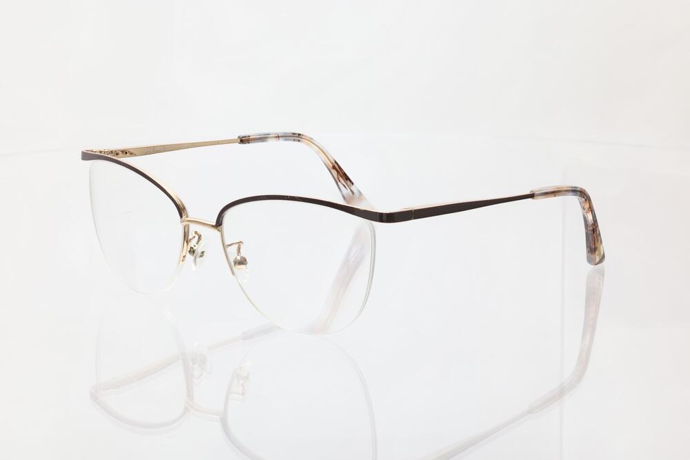 Kay Unger K242 BRN 53-17-130mm Eyeglasses FRAMES ONLY - GOOD CONDITION